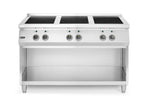 CUCINA AD INDUZIONE CON 6 PIANI COTTURA, HENDI, 400V/25500W, 1200X700X(H)890MM - 237397