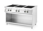 CUCINA AD INDUZIONE CON 6 PIANI COTTURA, HENDI, 400V/25500W, 1200X700X(H)890MM - 237397