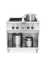 CUCINA AD INDUZIONE CON 4 PIANI COTTURA, HENDI, 400V/17000W, 800X720X(H)854MM - 237687