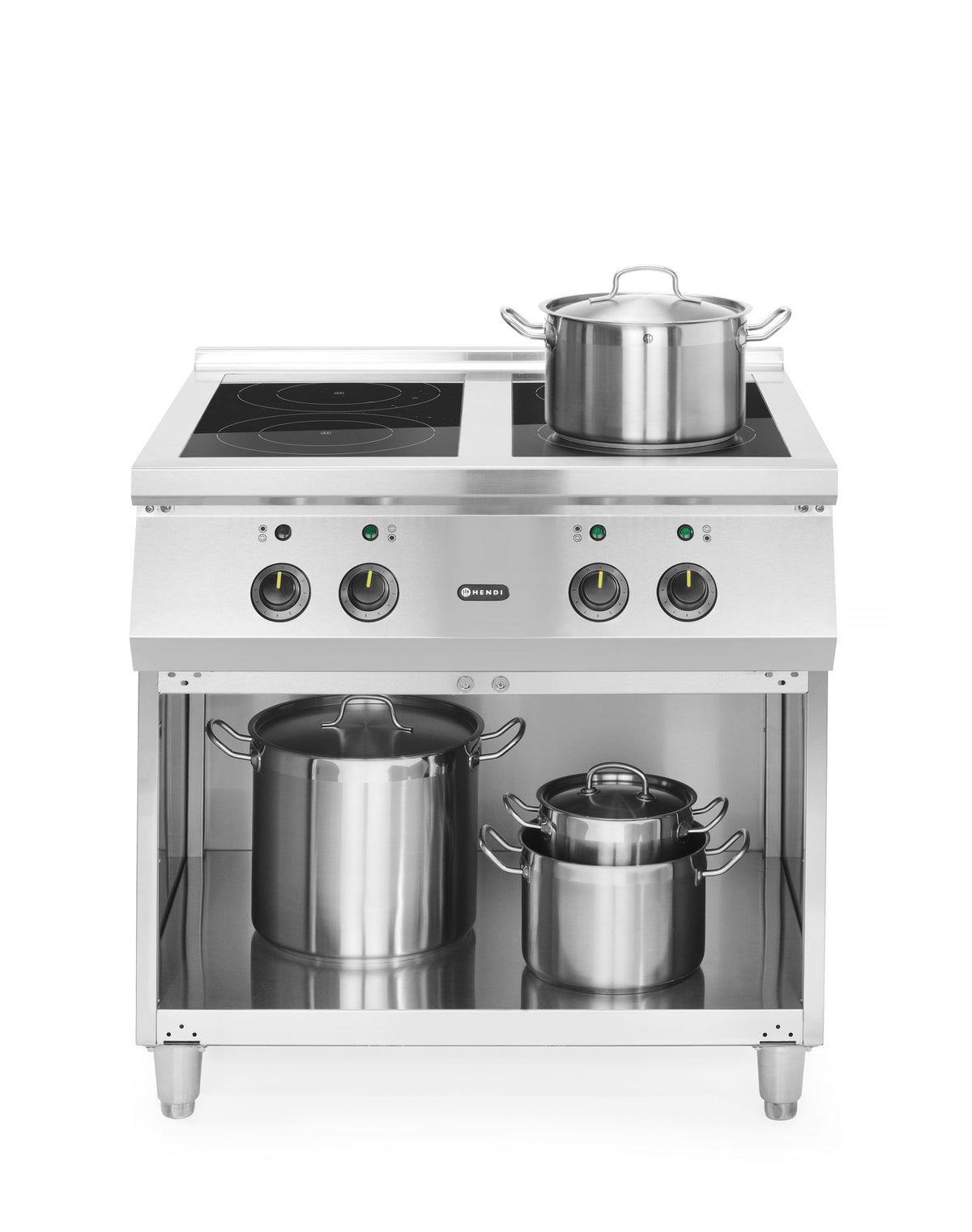CUCINA AD INDUZIONE CON 4 PIANI COTTURA, HENDI, 400V/17000W, 800X720X(H)854MM - 237687