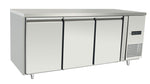 BANCO CONGELATORE, 3 PORTE 420L, ARKTIC, PROFI LINE, 334L, 230V/600W, 700X1795X(H)839MM - 238141