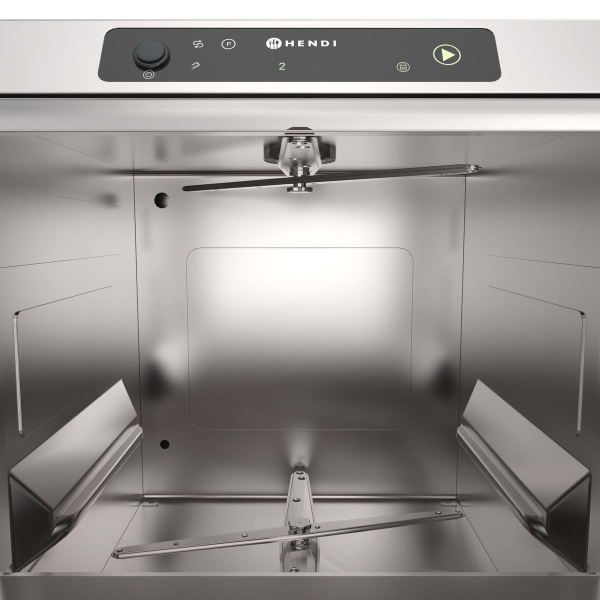 LAVASTOVIGLIE 40X40, CONTROLLO ELETTRONICO, HENDI, PROFI LINE, ARGENTO, 230V/2970W, 473X513X(H)689MM - 238745
