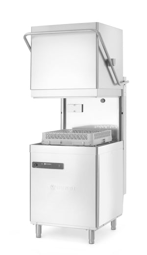 LAVASTOVIGLIE A PASSAGGIO, CONTROLLO ELETTRONICO, HENDI, PROFI LINE, ARGENTO, 400V/6520W, 655X785X(H - 238776