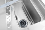 LAVASTOVIGLIE A PASSAGGIO, CONTROLLO ELETTRONICO, HENDI, PROFI LINE, ARGENTO, 400V/6520W, 655X785X(H - 238776