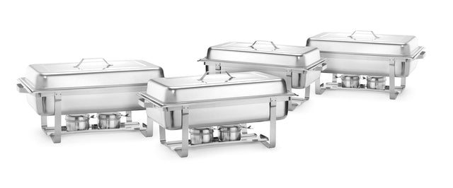 SET CHAFING DISH CON TELAIO, HENDI - 238837