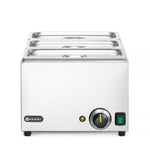 SET: BAGNO-MARIA RANGER + 3X GN 1/3 CON COPERCHIO, HENDI, GN (H)150MM, GN 1/1, 230V/1000W, 590X332X( - 238967
