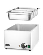 SET: BAGNO-MARIA RANGER + 3X GN 1/3 CON COPERCHIO, HENDI, GN (H)150MM, GN 1/1, 230V/1000W, 590X332X( - 238967