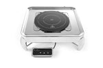 PIANO CALDO AD INDUZIONE 800W, FINE DINE, NERO, 230V/800W, Ø245X(H)80MM - 239193
