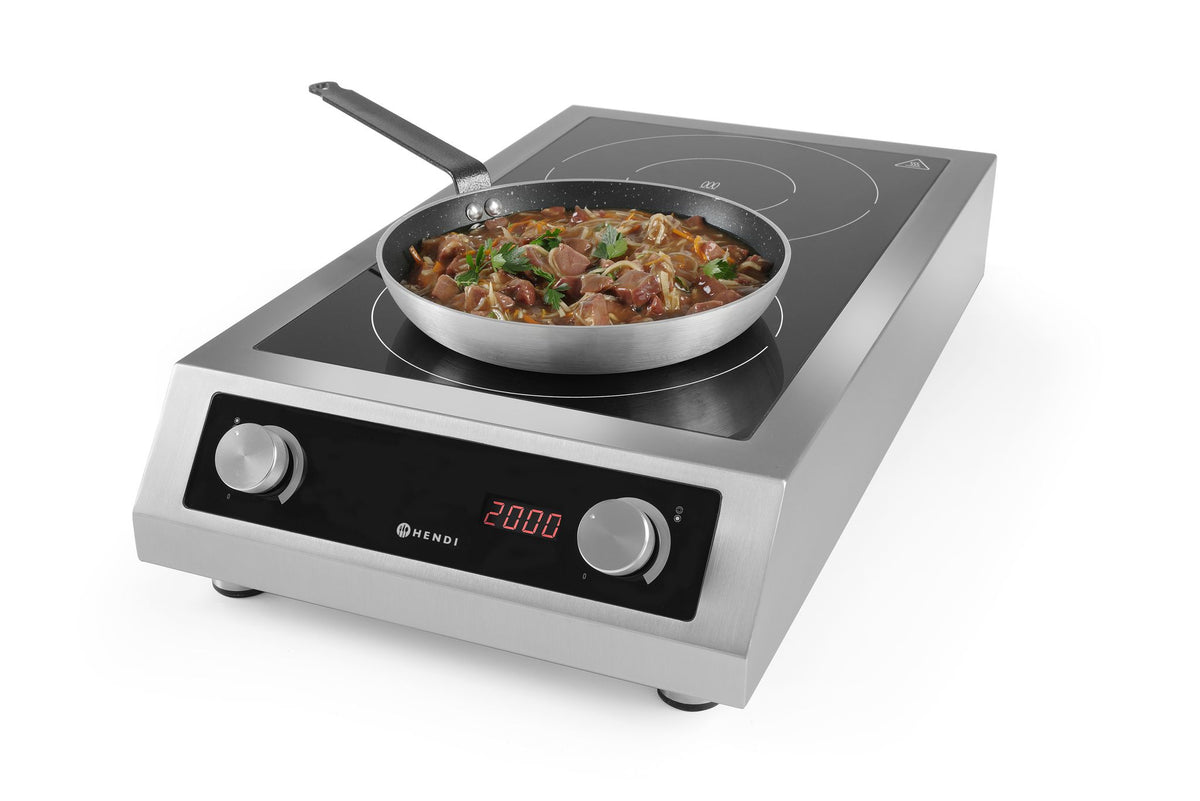 INDUZIONE MODELLO 7000, HENDI, PROFI LINE, 400V/7000W, 405X700X(H)145MM - 239346