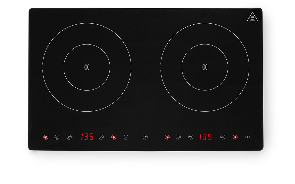 INDUZIONE DOPPIA KITCHEN LINE, HENDI, KITCHEN LINE, 230V/3500W, 608X405X(H)54MM - 239414