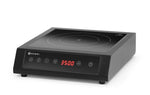 PIASTRA AD INDUZIONE 3500 D XL, HENDI, NERO, 220-240V/3500W, 355X400X(H)100MM - 239957