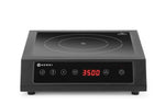 PIASTRA AD INDUZIONE 3500 D XL, HENDI, NERO, 220-240V/3500W, 355X400X(H)100MM - 239957