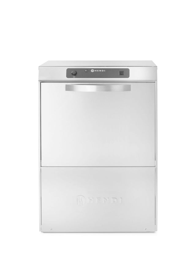 LAVASTOVIGLIE 50X50, CONTROLLO ELETTRONICO, HENDI, PROFI LINE, ARGENTO, 400V/4400W, 582X610X(H)822MM - 240052