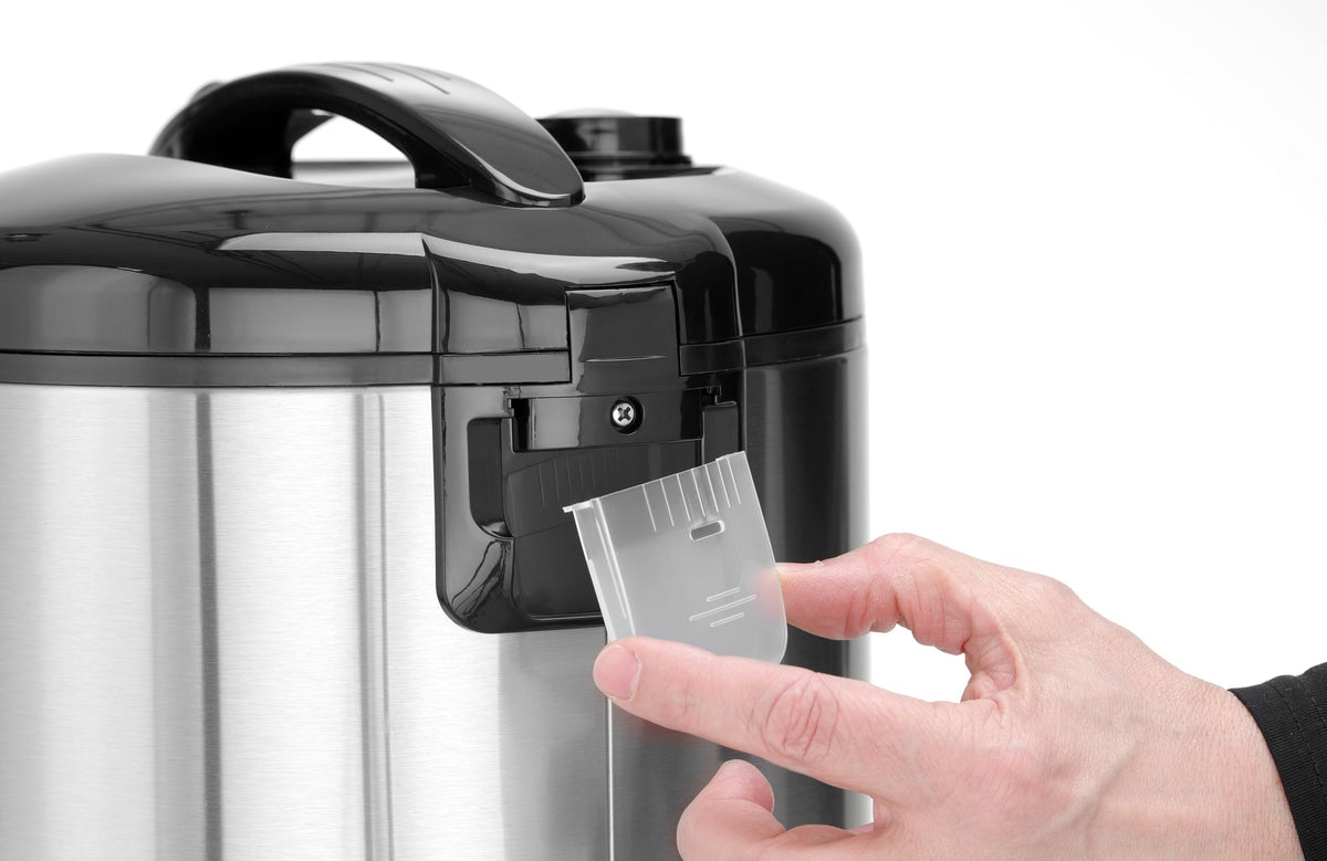 CUOCIRISO CON FUNZIONE VAPORE, HENDI, PROFI LINE, 1,8L, 230V/700W, Ø280X(H)285MM - 240410