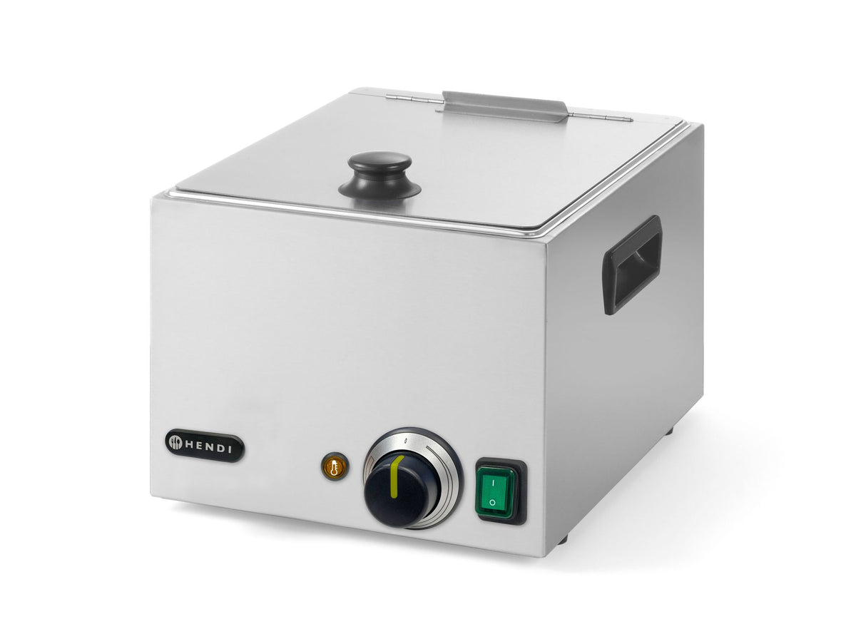 RISCALDATORE PER WURSTEL ELETTRICO KITCHEN LINE 10 L, HENDI, KITCHEN LINE, 10L, 230V/1000W, 405X290X - 240502