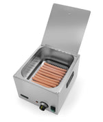 RISCALDATORE PER WURSTEL ELETTRICO KITCHEN LINE 10 L, HENDI, KITCHEN LINE, 10L, 230V/1000W, 405X290X - 240502