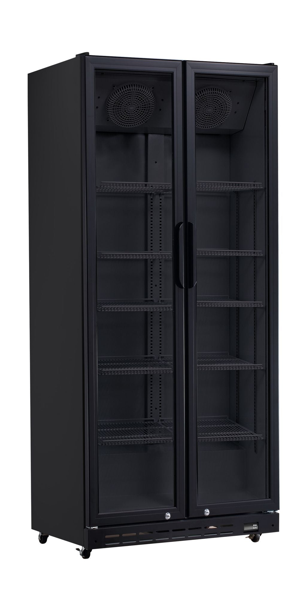 VETRINA REFRIGERATA, PORTE DI VETRO, ARKTIC, 437L, NERO, 230V/510W, 870X605X(H)1996MM - 241035