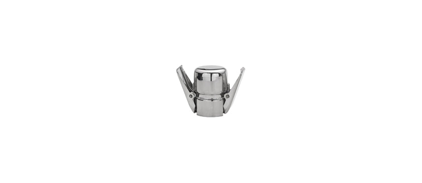 FAC TAPPO SPUMANTE INOX C/MOLLA - 24913 - MORINI
