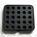 25 IMPRONTE ESAGONALI 46X40/31X27 H 25 MM - PIASTRA PER COOKMATIC 380X330 MM - PIASTRA14 - PAVONI ITALIA - PIASTRE