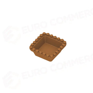 25 IMPRONTE QUADRATE FESTONATE 45X45/30X30 H 19 MM - PIASTRA PER COOKMATIC 380X330 MM - PIASTRA-G - PAVONI ITALIA