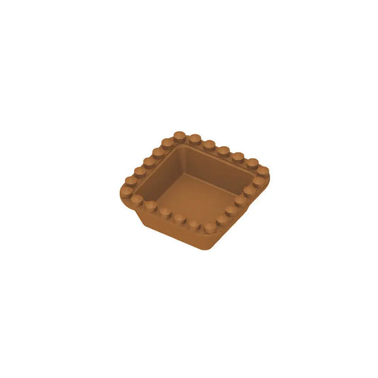 25 IMPRONTE QUADRATE FESTONATE 45X45/30X30 H 19 MM - PIASTRA PER COOKMATIC 380X330 MM - PIASTRA-G - PAVONI ITALIA