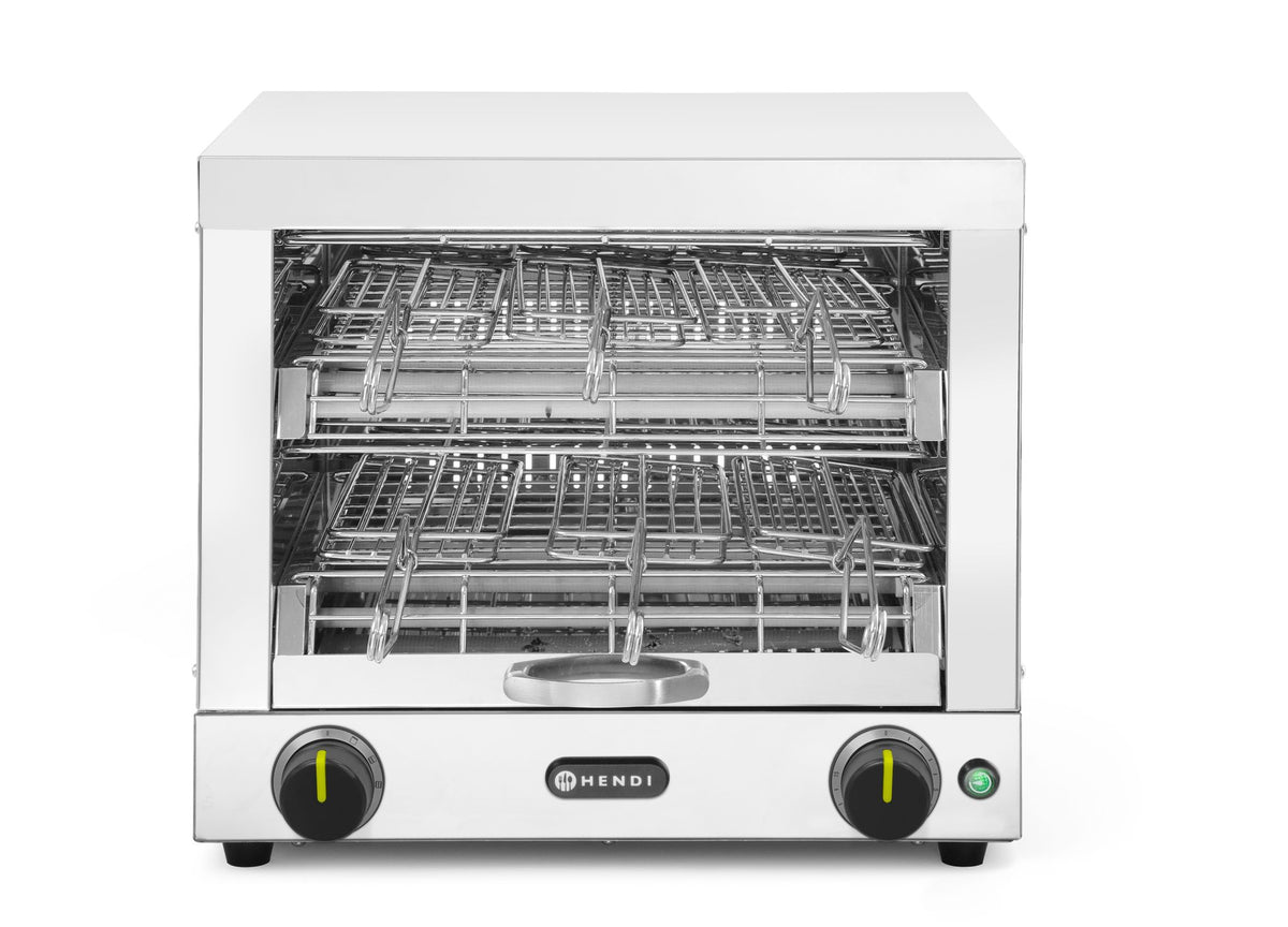 TOSTAPANE CON 6 PINZE, HENDI, 230V/3000W, 450X390X(H)400MM - 262214