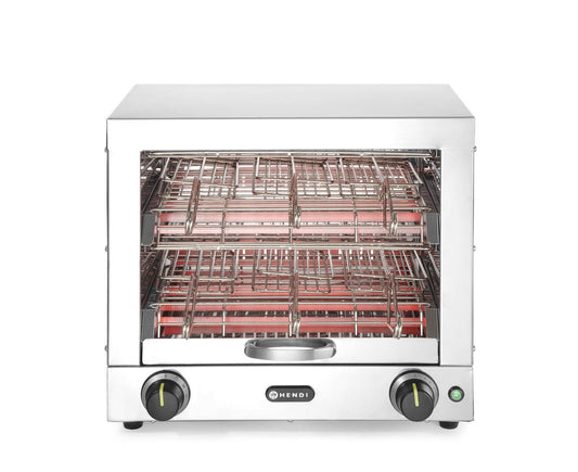 TOSTAPANE CON 6 PINZE, 230V/3000W, 450X390X(H)400MM