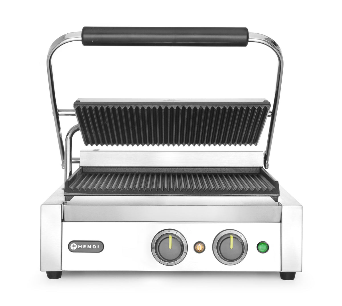 PIASTRA PANINI, HENDI, ARGENTO, 230V/2200W, 430X375X(H)216MM, RETTANGOLARE - 263549