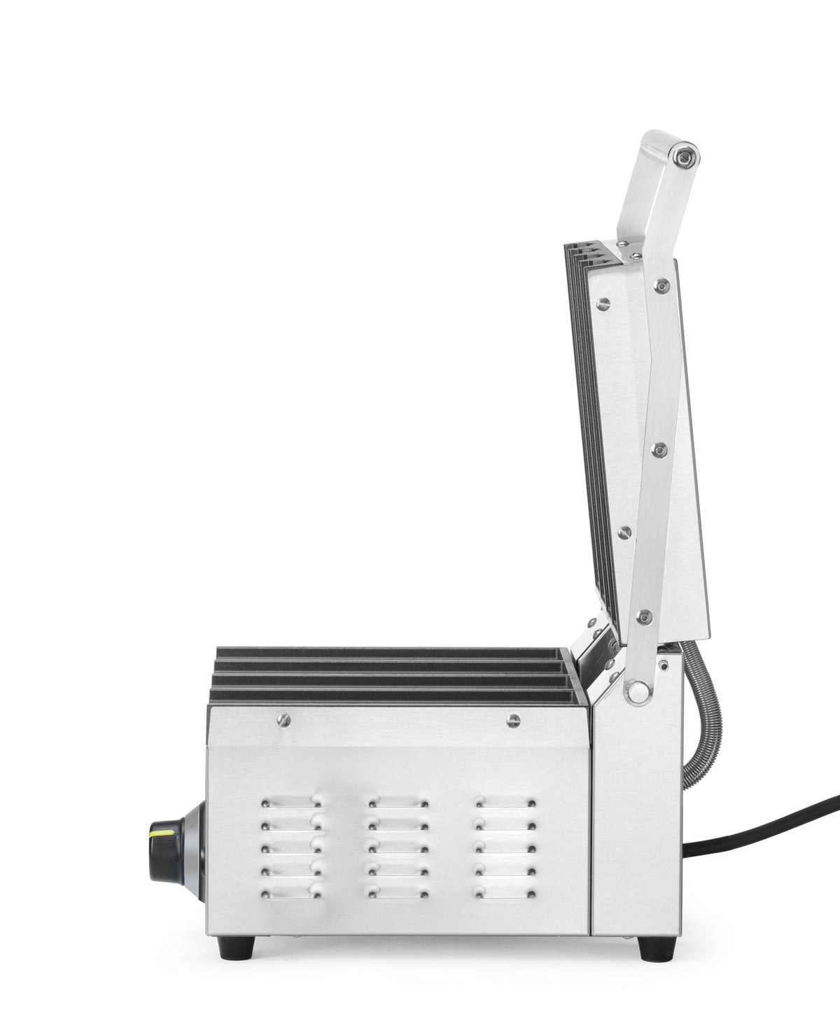 GRIGLIA A CONTATTO PER PANINI DA HOT DOG E TORTILLAS, HENDI, 230V/1800W, 385X285X(H)254MM - 263594