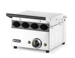 GRIGLIA A CONTATTO PER PANINI DA HOT DOG E TORTILLAS, HENDI, 230V/1800W, 385X285X(H)254MM - 263594