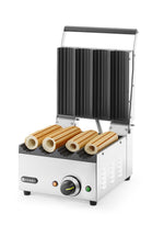 GRIGLIA A CONTATTO PER PANINI DA HOT DOG E TORTILLAS, HENDI, 230V/1800W, 385X285X(H)254MM - 263594