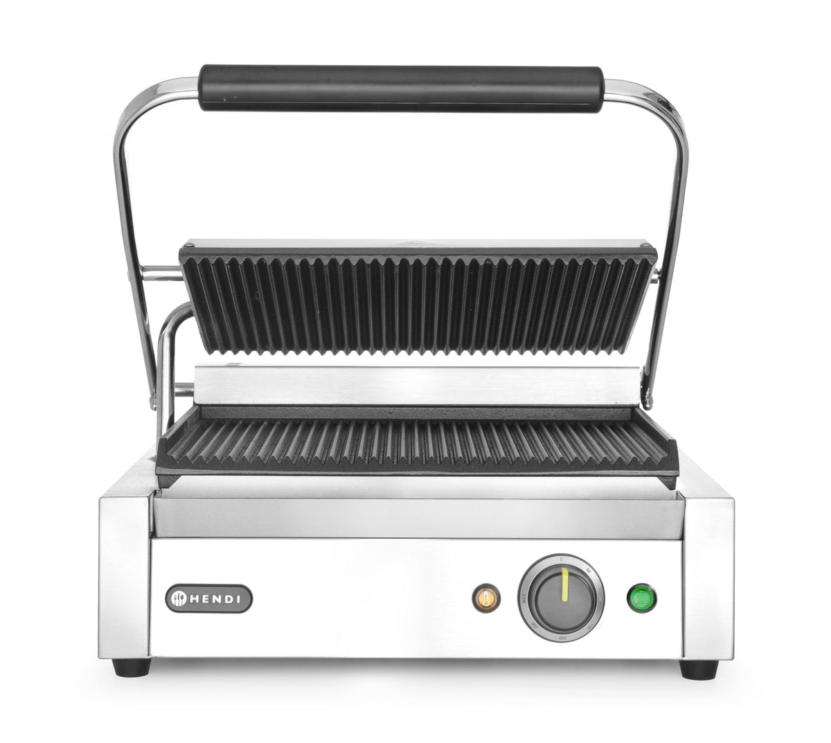PIASTRA PANINI, HENDI, ARGENTO, 230V/2200W, 430X375X(H)216MM, RETTANGOLARE - 263549