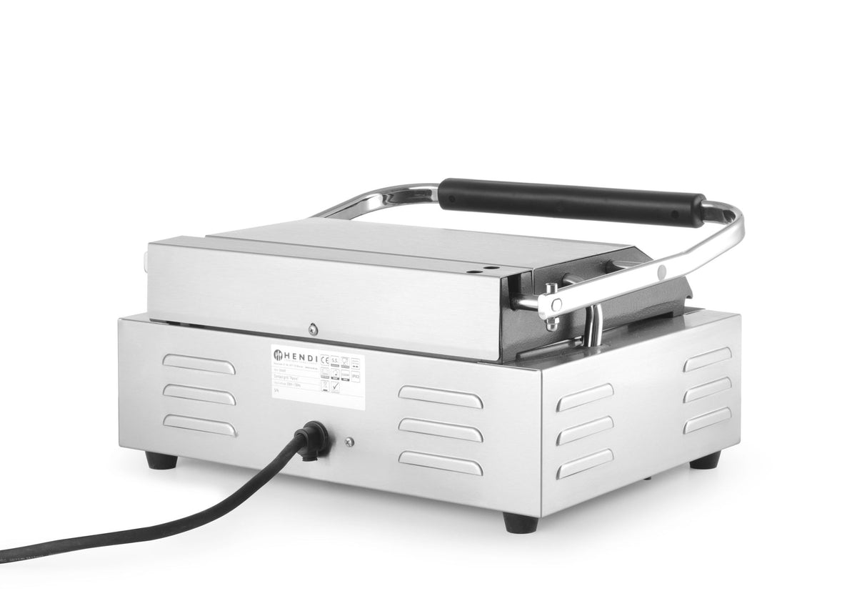 PIASTRA PANINI, HENDI, SOPRA E SOTTO RIGATA, 230V/2200W, 432X396X(H)214MM - 263655