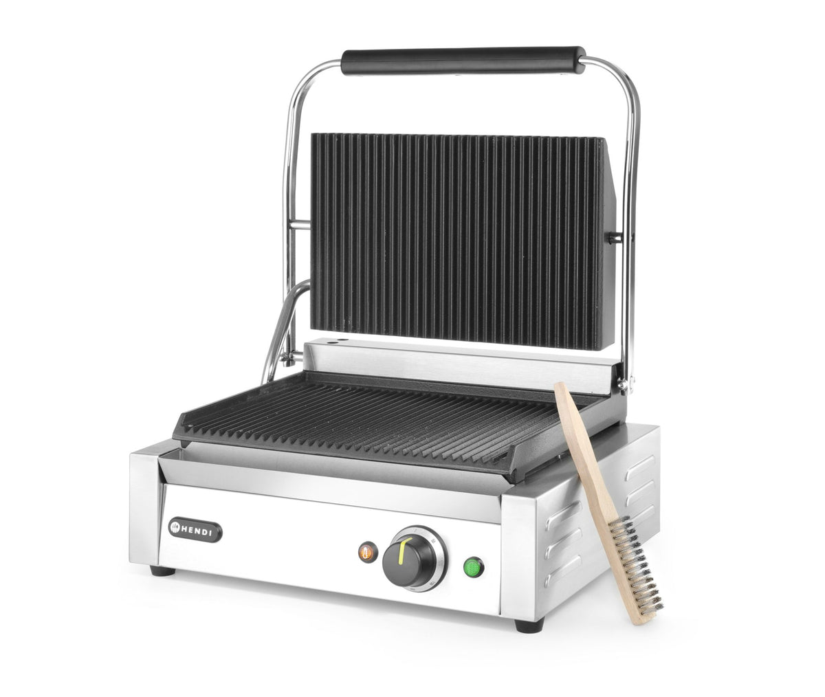 PIASTRA PANINI, HENDI, NERO, 220-240V/2200W, 430X375X(H)216MM - 263617