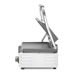 PIASTRA PANINI, HENDI, SOPRA RIGATA E SOTTO LISCIA, 230V/2200W, 430X370X(H)210MM - 263662