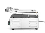 PIASTRA PANINI - VERSIONE DOPPIA, HENDI, SOPRA E SOTTO RIGATA, 230V/3600W, 570X395X(H)510MM - 263709
