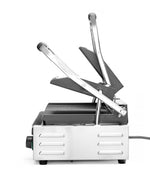 PIASTRA PANINI - VERSIONE DOPPIA, HENDI, SOPRA E SOTTO RIGATA, 230V/3600W, 570X395X(H)510MM - 263709