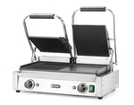 PIASTRA PANINI - VERSIONE DOPPIA, HENDI, SINISTRA GRIGLIATA - DESTRA LUCIDA, 230V/3600W, 575X430X(H) - 263907