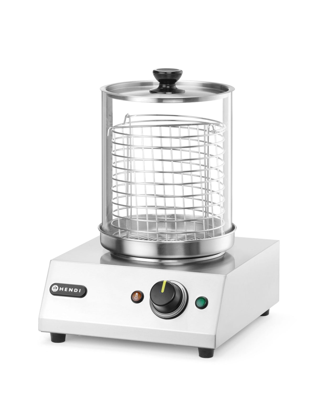 RISCALDATORE PER WURSTEL, HENDI, 220-240V/450W, 280X282X(H)387MM - 265000
