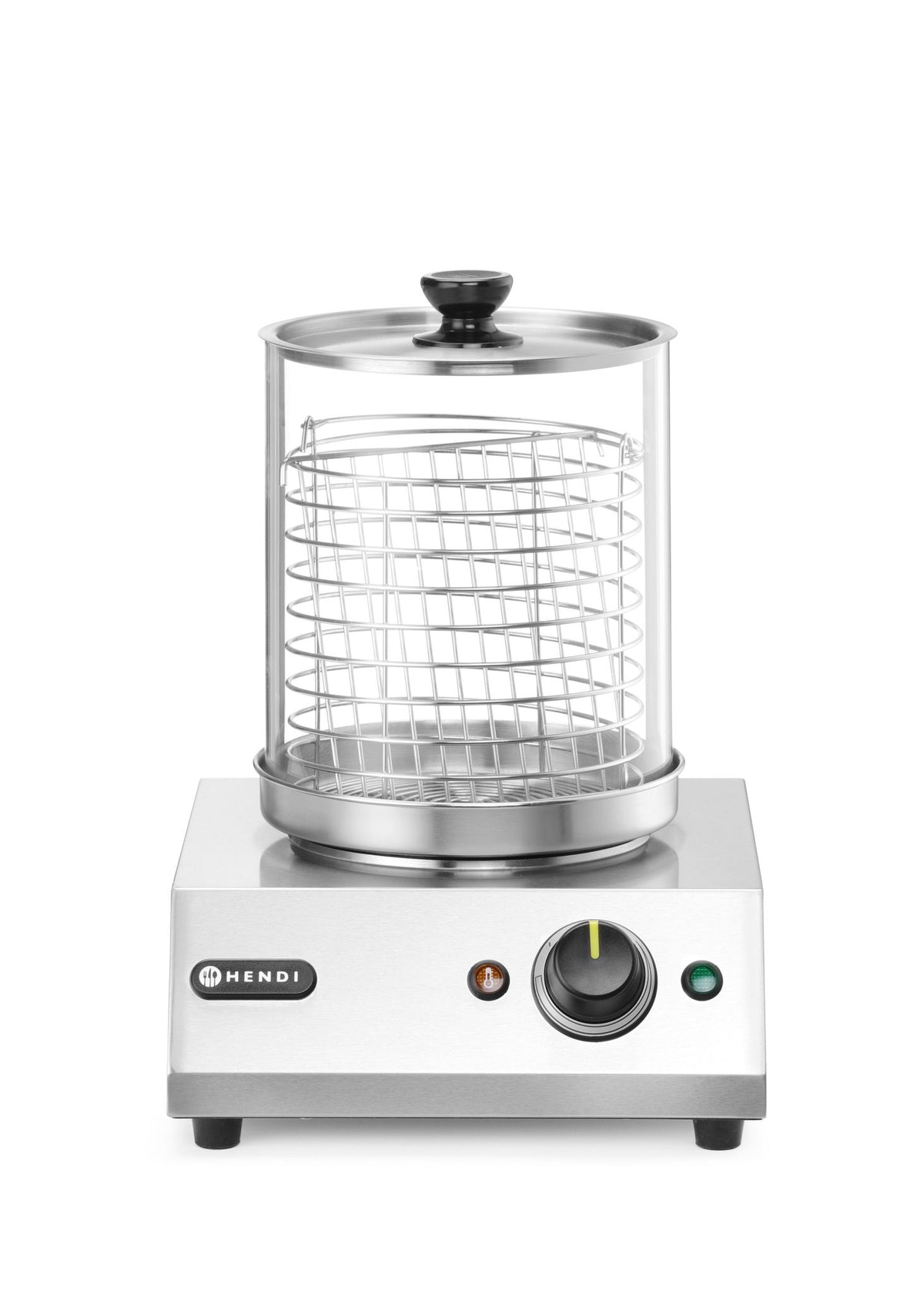 RISCALDATORE PER WURSTEL, HENDI, 220-240V/450W, 280X282X(H)387MM - 265000