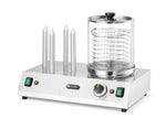 RISCALDATORE PER WURSTEL ED HOT DOG, HENDI, 230V/550W, 500X310X(H)395MM - 265031