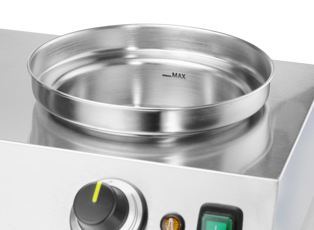 RISCALDATORE PER WURSTEL ED HOT DOG, HENDI, 230V/550W, 500X310X(H)395MM - 265031
