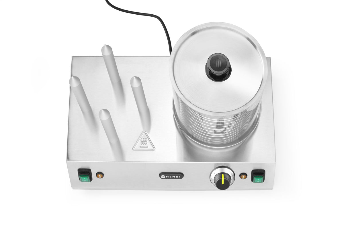 RISCALDATORE PER WURSTEL ED HOT DOG, HENDI, 230V/550W, 500X310X(H)395MM - 265031