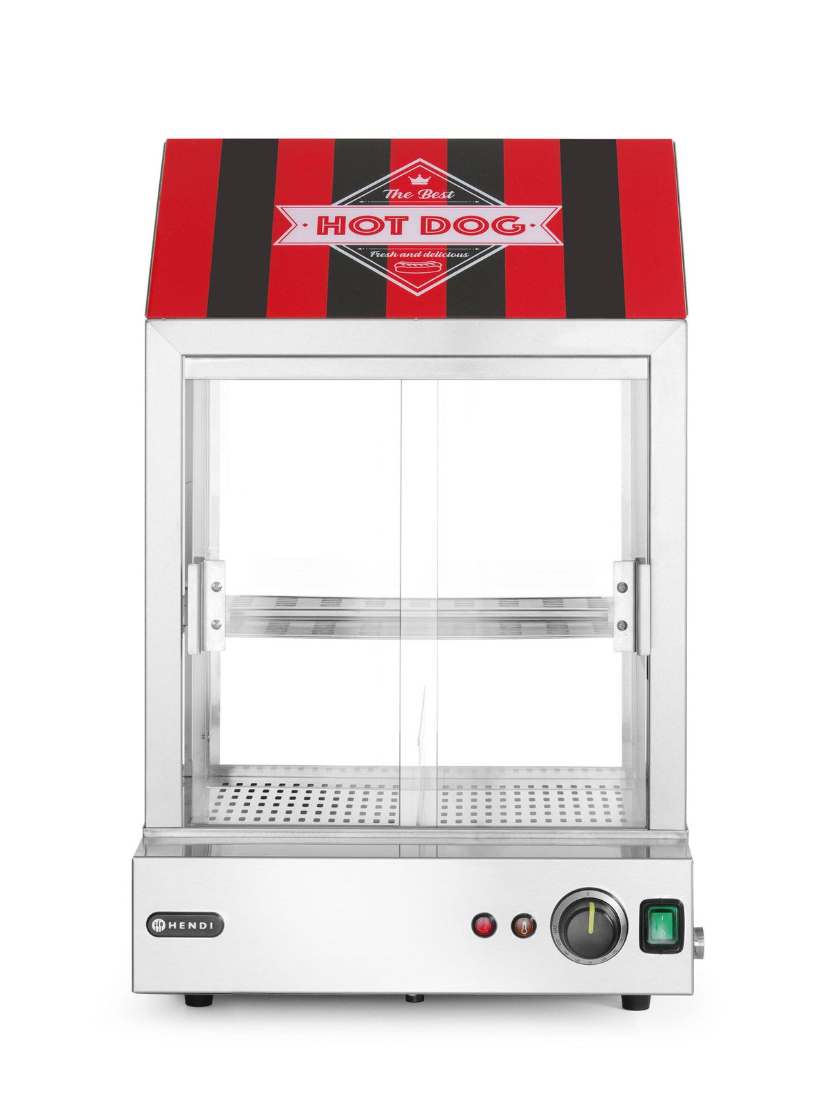 SCALDAVIVANDE PER HOT DOG, HENDI, ARGENTO, 230V/2000W, 508X445X(H)693MM - 265048