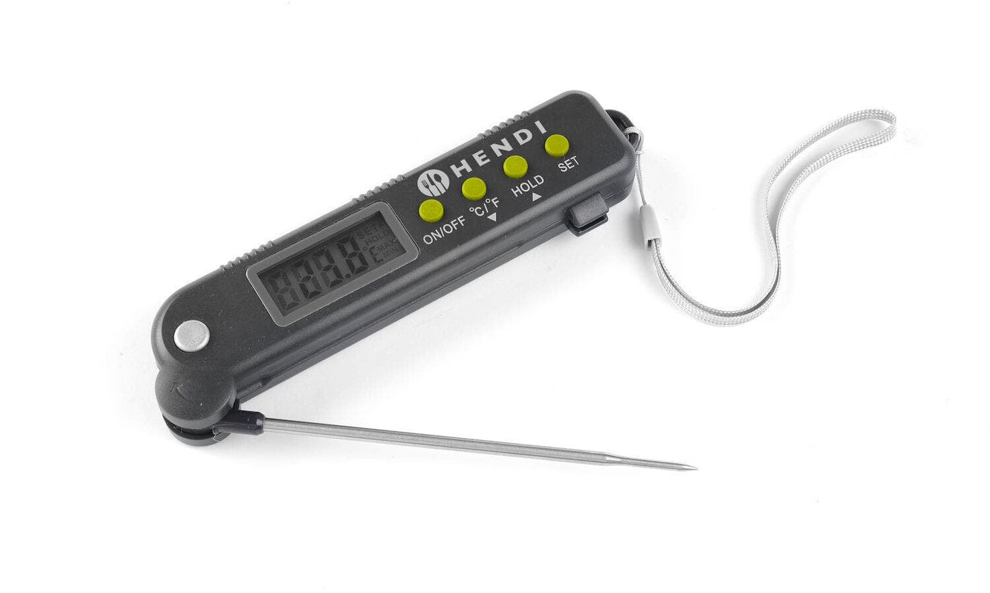 TERMOMETRO CON SONDA PIEGHEVOLE, 160X40X(H)25MM