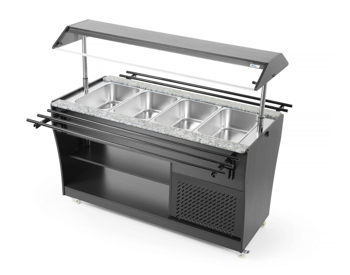 BUFFET DI INSALATE, ARKTIC, GN 1/1, BIANCO, 230V/170W, 1490X765X(H)1370MM - 274187