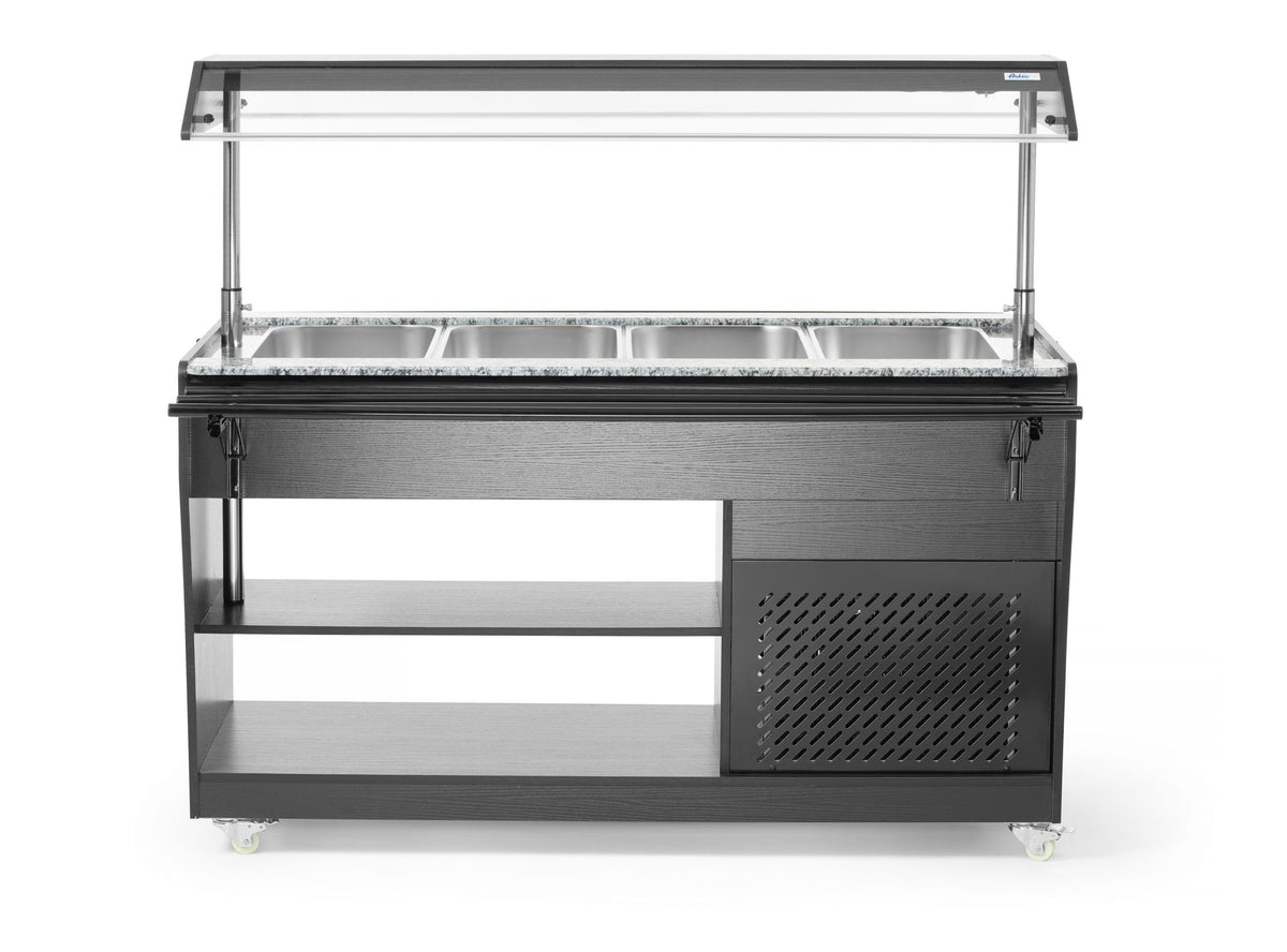 BUFFET DI INSALATE, ARKTIC, GN 1/1, BIANCO, 230V/170W, 1490X765X(H)1370MM - 274187