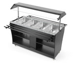 BUFFET RISCALDATO, HENDI, GN 1/1, BIANCO, 1490X765X(H)1370MM - 274194