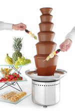 FONTANA DI CIOCCOLATA A 6 LIVELLI, HENDI, 230V/300W, Ø372X(H)850MM - 274163