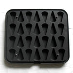 28 IMPRONTE TRIANGOLO 70X40/67X37 H 25 MM - PIASTRA PER COOKMATIC 380X330 MM - PIASTRA19 - PAVONI ITALIA - PIASTRE